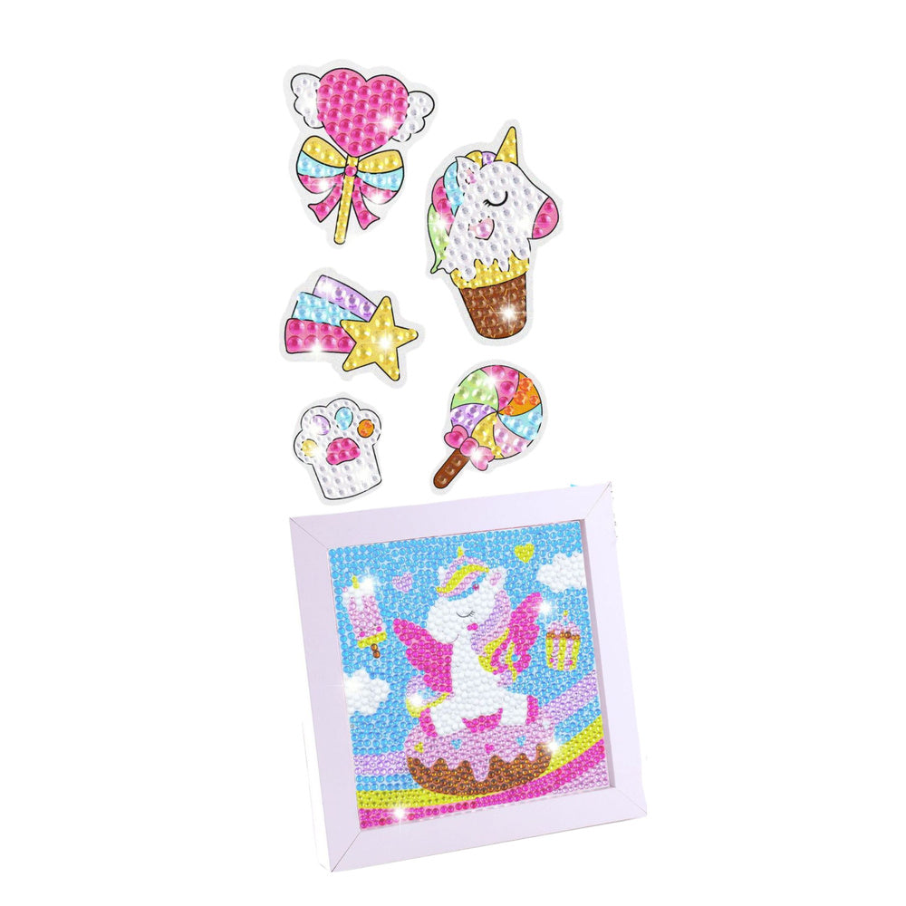 Kreativni set s "dijamantnim" mozaicima - jednorog