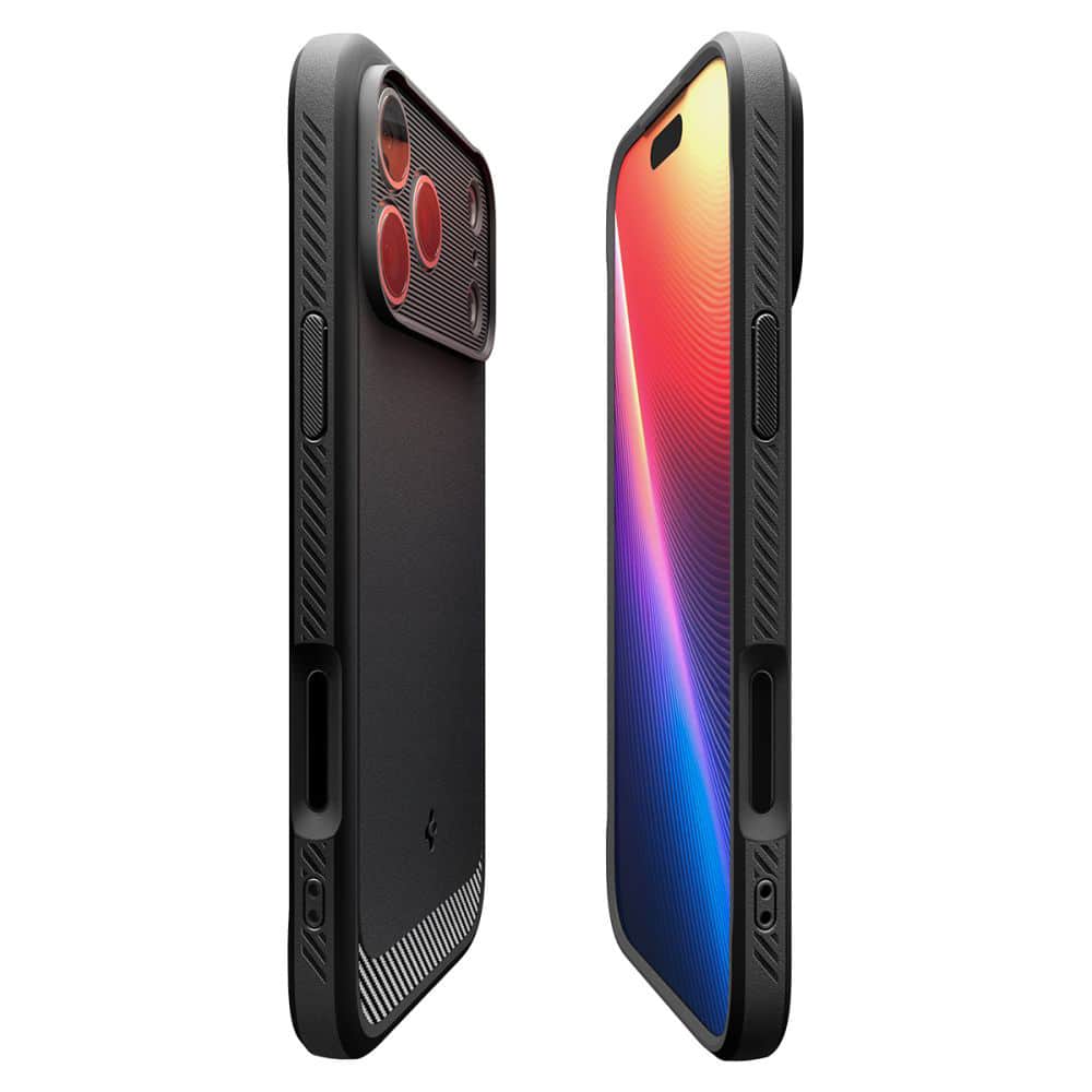 Spigen - Rugged Armor MagSafe pouzdro pro iPhone 17 Pro Max - matná černá ACS10263