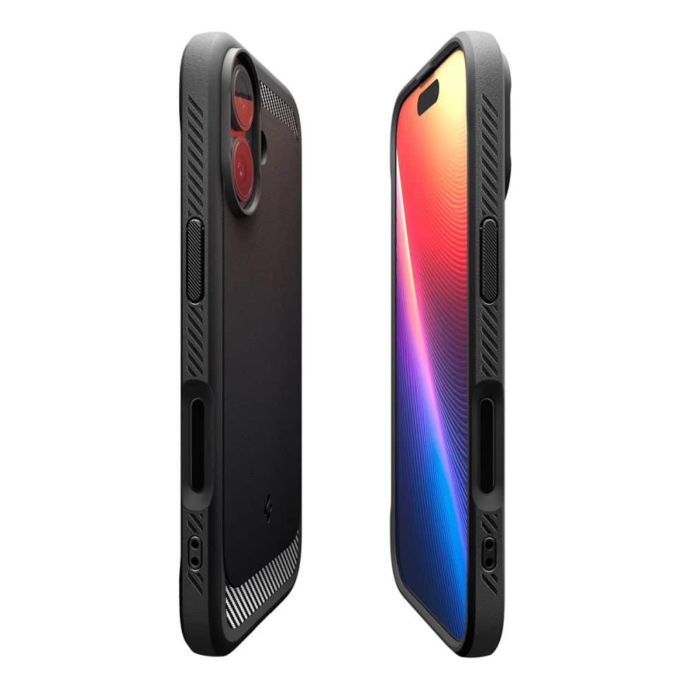 Spigen - Rugged Armor MagSafe kryt pro iPhone 17 ACS10367 - matně černý