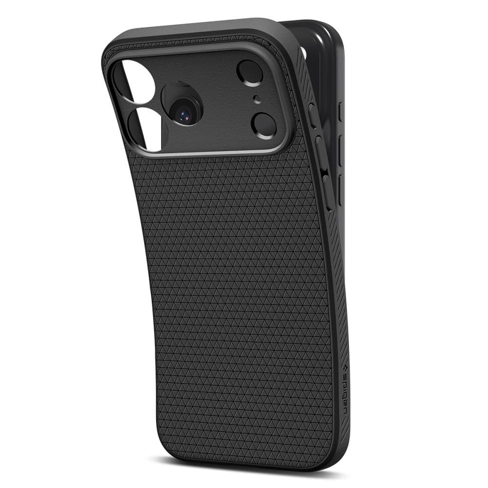 Spigen – Obal Liquid Air na iPhone 17 Pro Max ACS10265 – Matná černá
