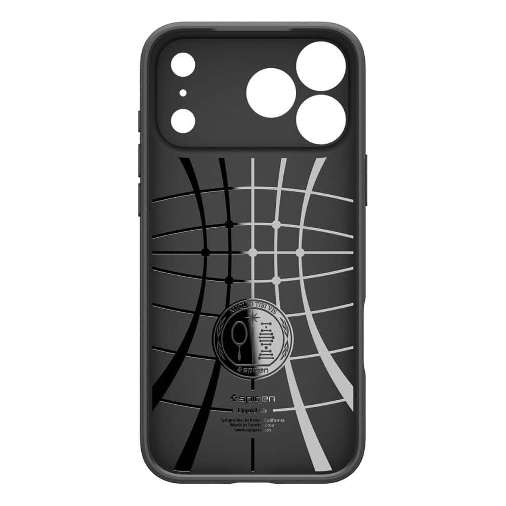 Spigen – Obal Liquid Air na iPhone 17 Pro Max ACS10265 – Matná černá