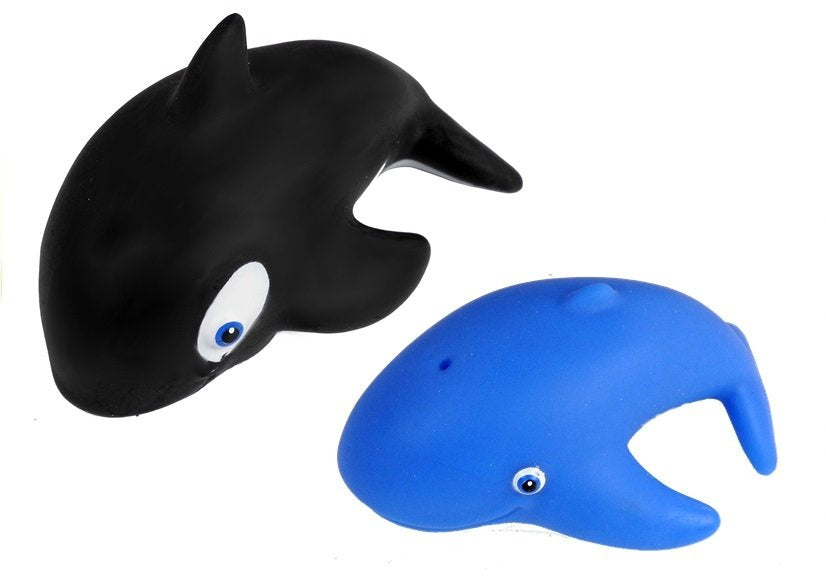 Set dječjih gumenih igračaka za kupanje 12u1 Aquatic sa hvataljkom - šareni