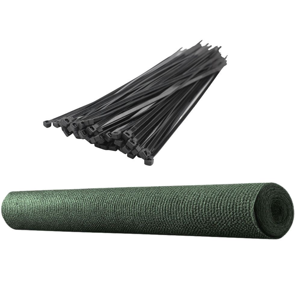 Zaštitna mreža za ogradu 1.5M x 50M 140g/m² - zelena