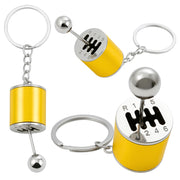 Metalni privjesak za ključeve s mjenjačem - zlatni