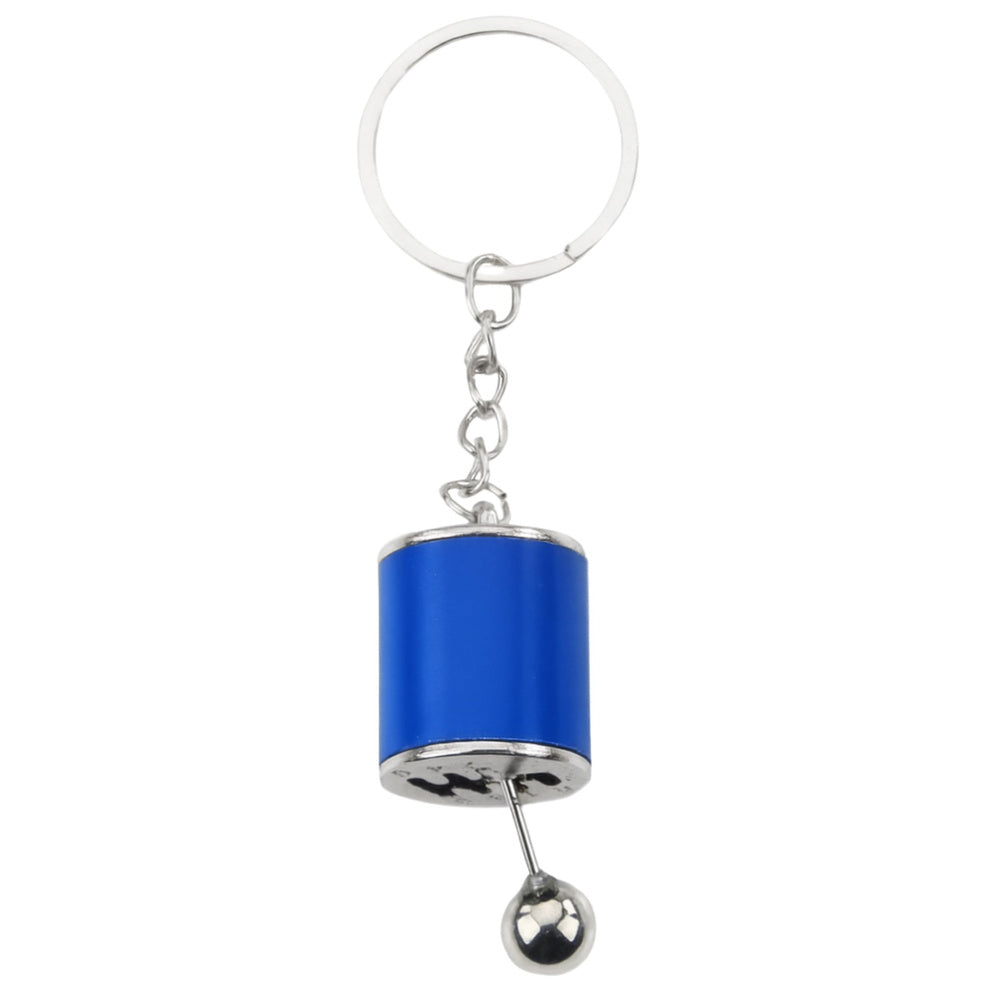Metalni privjesak za ključeve s mjenjačem - plavi