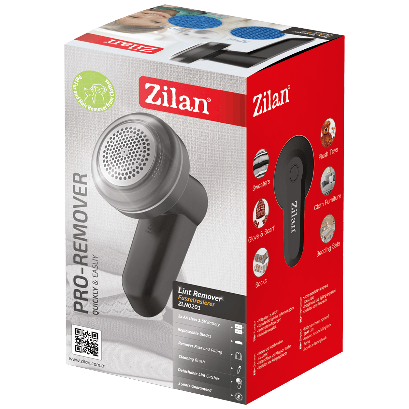 Zilan Odstraňovač žmolků, zastřihovač tkanin - ZLN0201