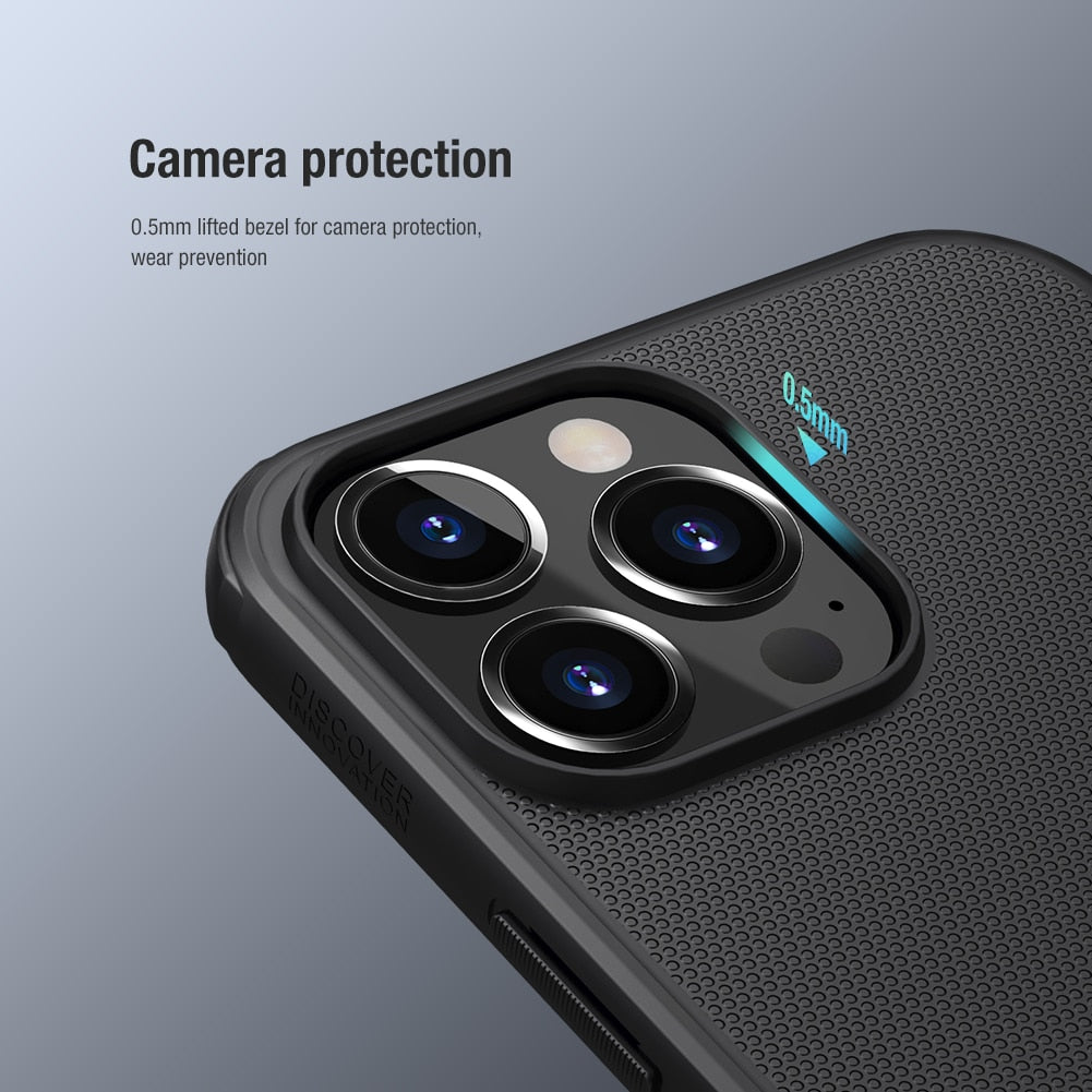Nillkin Super Frosted Shield (magnetické pouzdro) pro iPhone 13 Pro černé