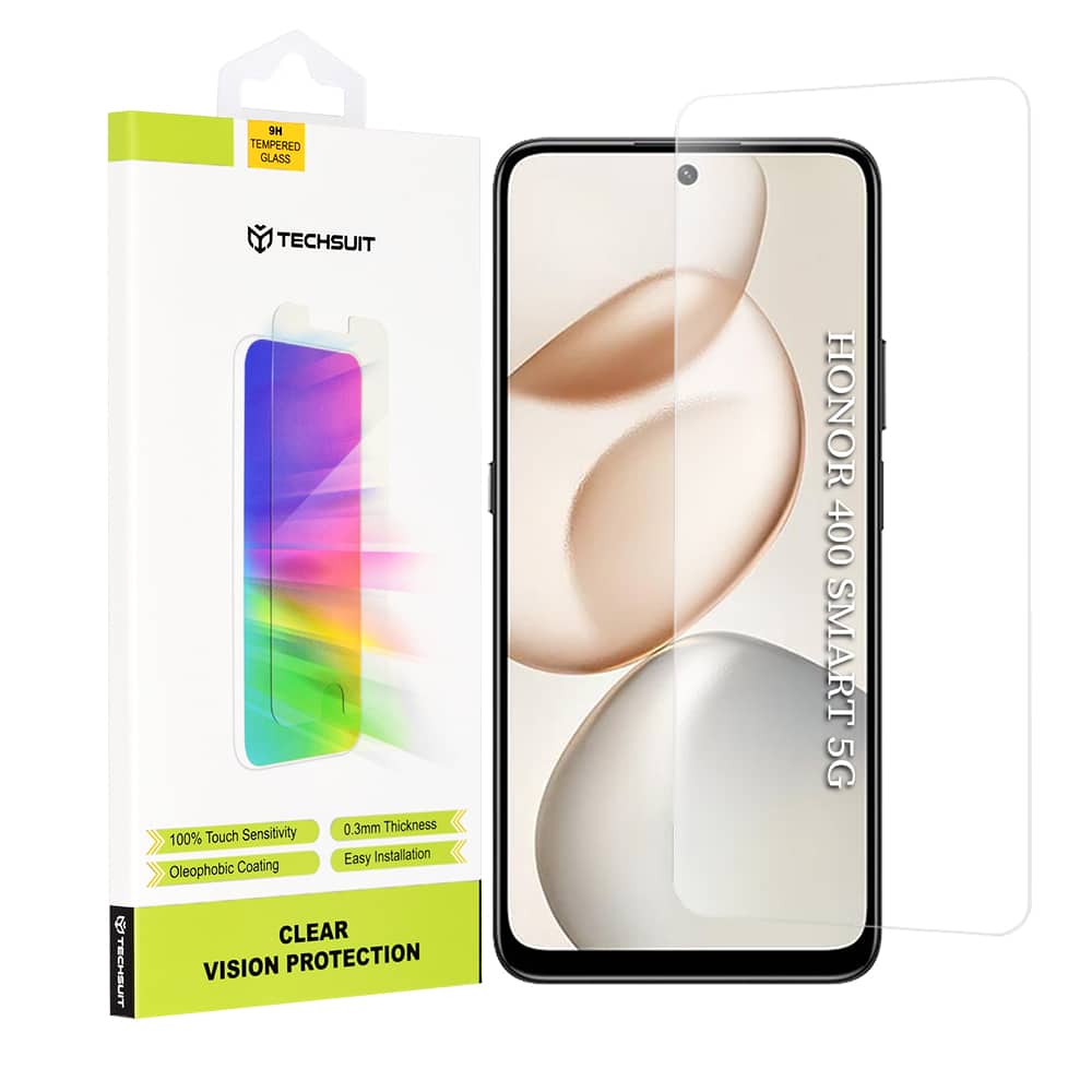 Techsuit - Prozirno staklo - Honor 400 Smart 5G / 400 Smart 4G / 200 Smart / 90 Smart / X7d 4G / X7b 4G / X7b 5G / X7c