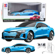 Licencirani auto na daljinsko upravljanje Audi RS E-tron GT 1:14 - plavi