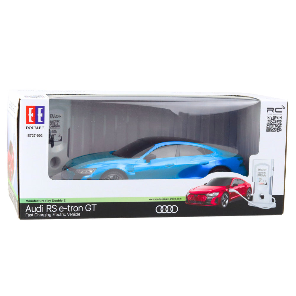Licencirani auto na daljinsko upravljanje Audi RS E-tron GT 1:14 - plavi