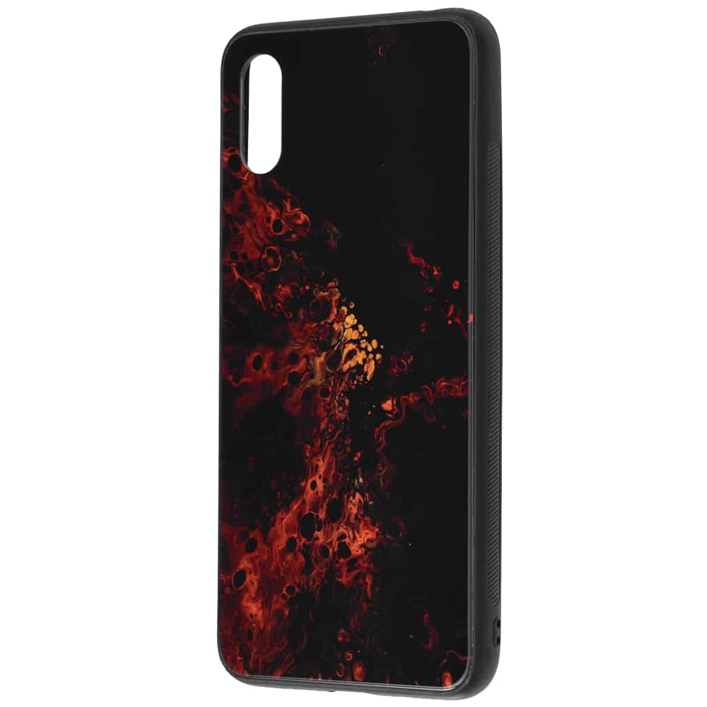 Techsuit Glaze kryt pro Xiaomi Redmi 9A Red Nebula