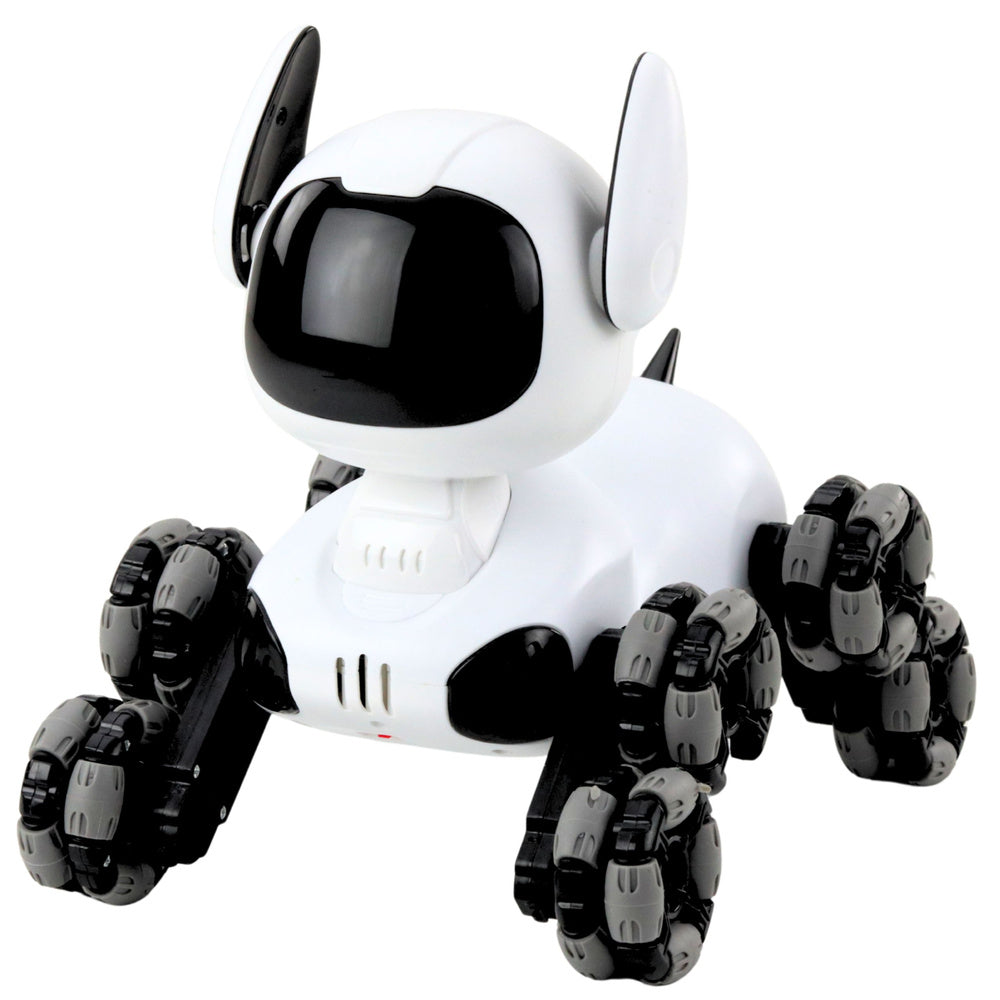 Robot na daljinsko upravljanje TOOBY 360° - crno/bijeli