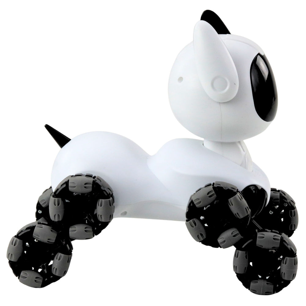 Robot na daljinsko upravljanje TOOBY 360° - crno/bijeli