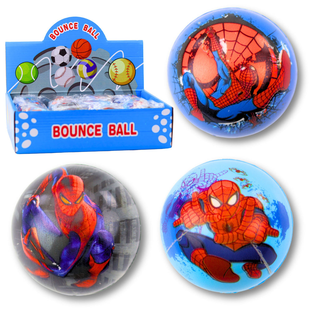 Pjenasta loptica za igru sa motivom Spidermana 6.5 cm - uzorak šaljemo nasumično