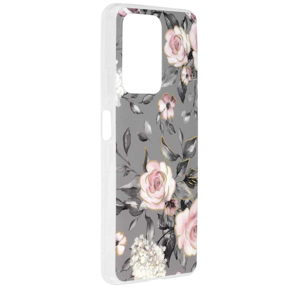 Techsuit Marble Series kryt pro Xiaomi 11T / 11T Pro Bloom of Ruth Gray