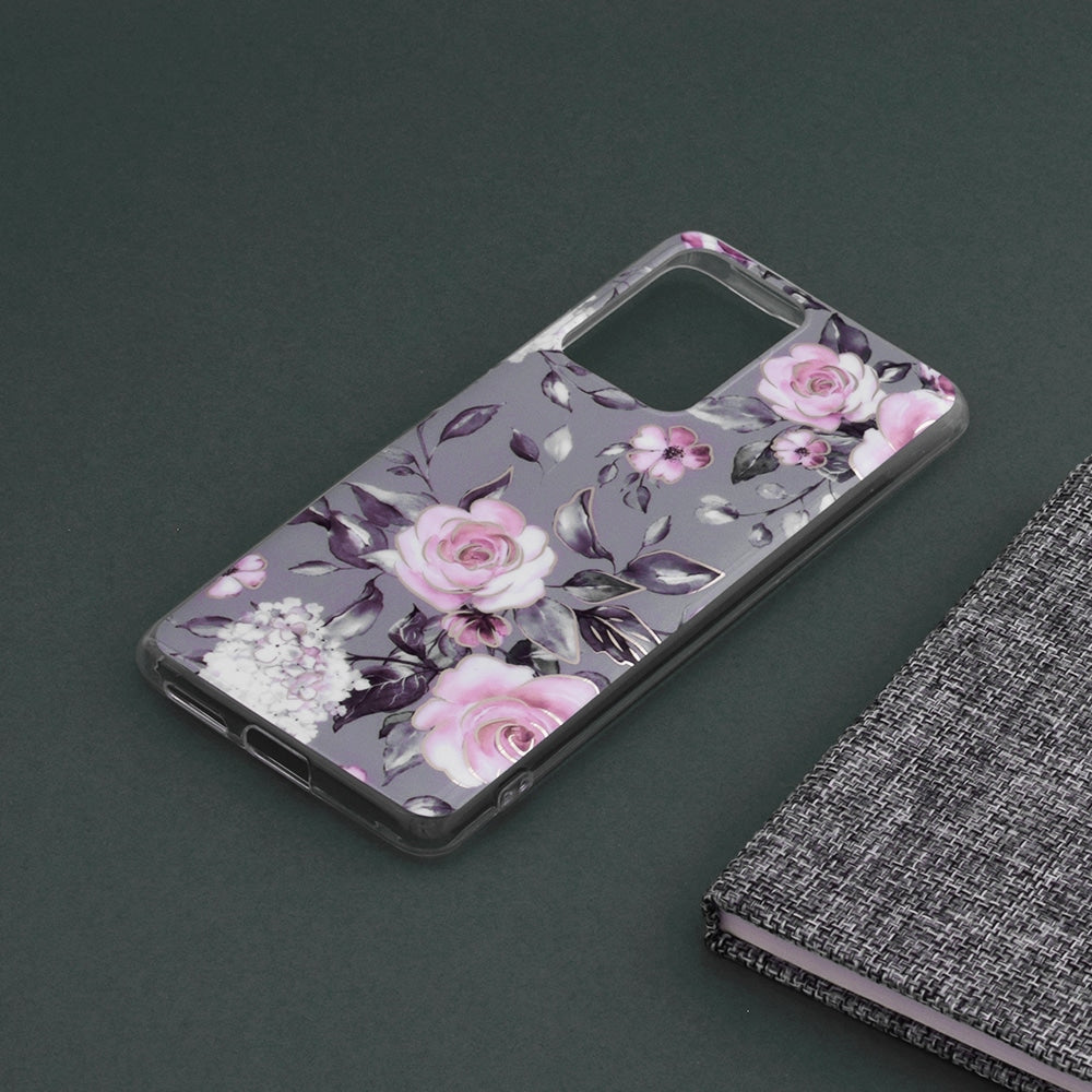Techsuit Marble Series kryt pro Xiaomi 11T / 11T Pro Bloom of Ruth Gray