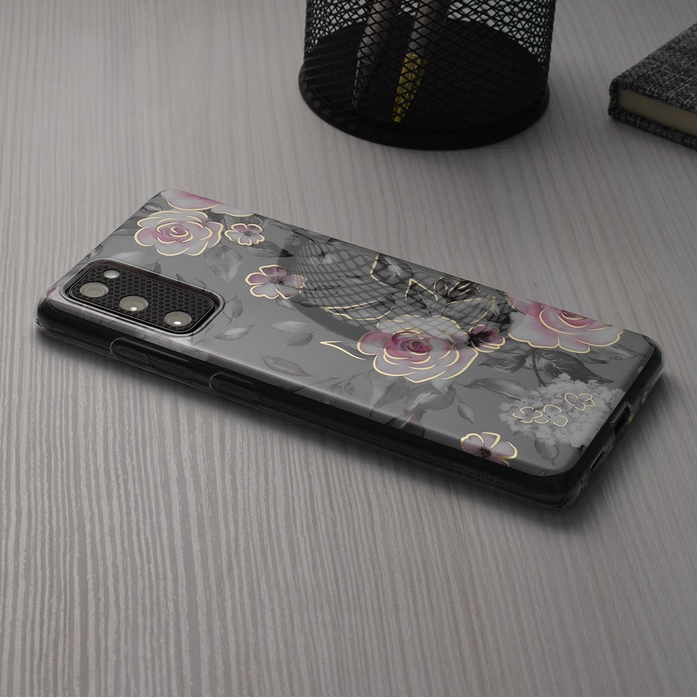Techsuit Marble Series pouzdro pro Xiaomi Redmi Note 11 / Note 11S Bloom of Ruth Gray