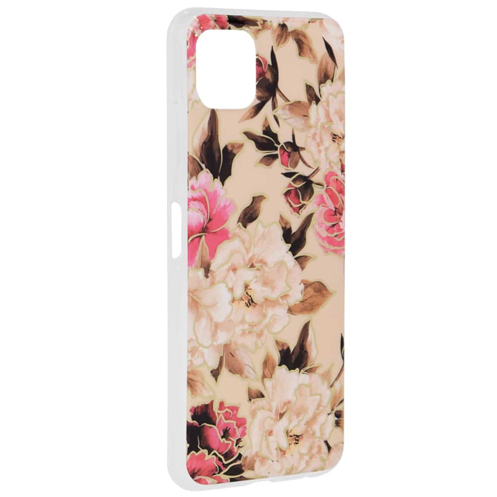 Techsuit Marble Series kryt pro Samsung Galaxy A22 5G Mary Berry Nude