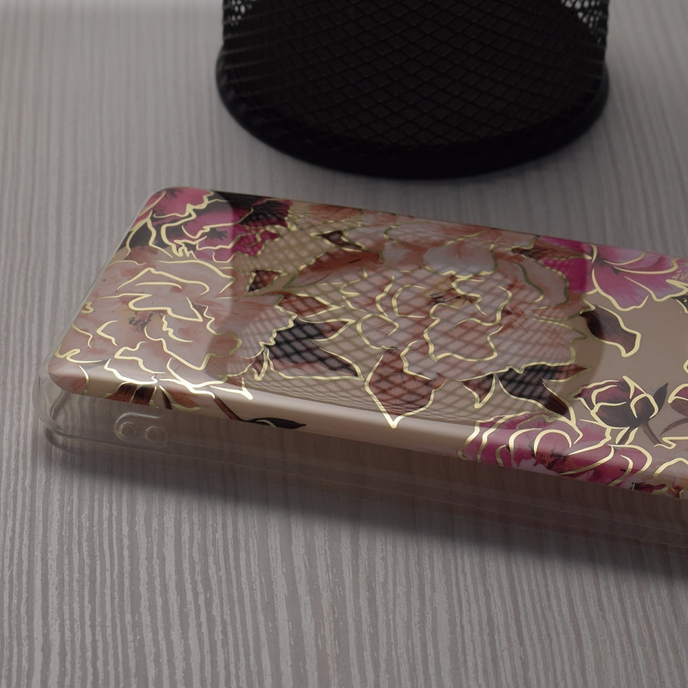 Techsuit Marble Series kryt pro Samsung Galaxy A22 5G Mary Berry Nude