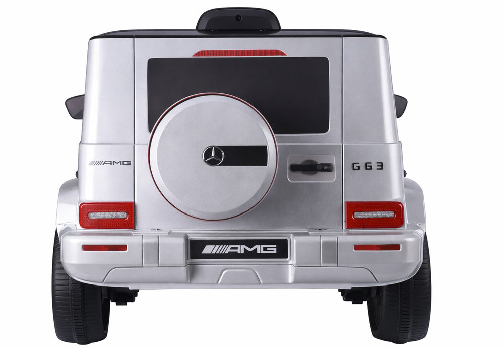 Licencirani auto na akumulator S306 Mercedes G63 - srebrni