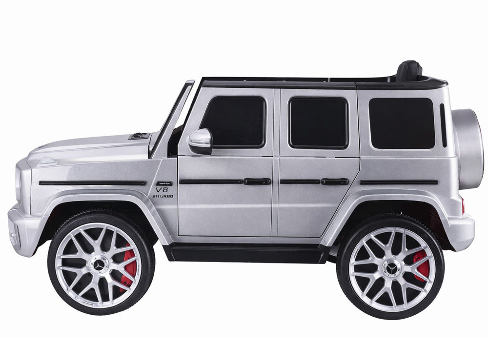 Licencirani auto na akumulator S306 Mercedes G63 - srebrni