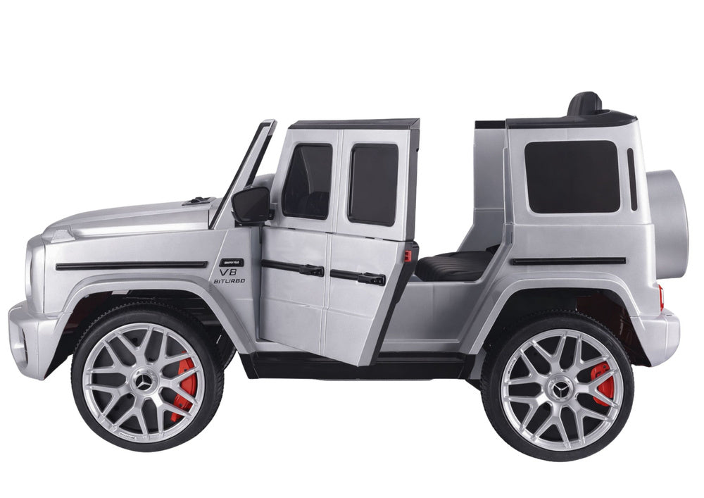 Licencirani auto na akumulator S306 Mercedes G63 - srebrni