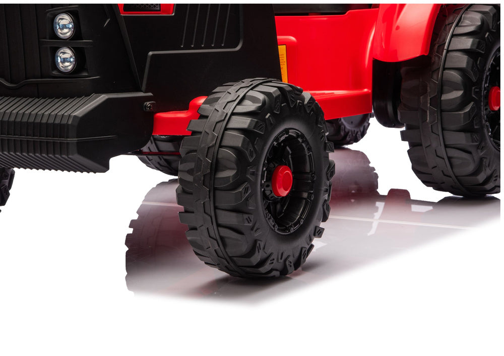 Traktor na akumulator s prikolicom CH9959B - crveni