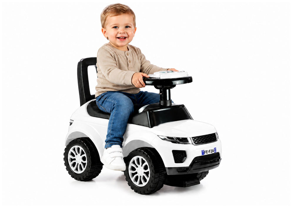Toddlers Ride On 613W White Sound Light