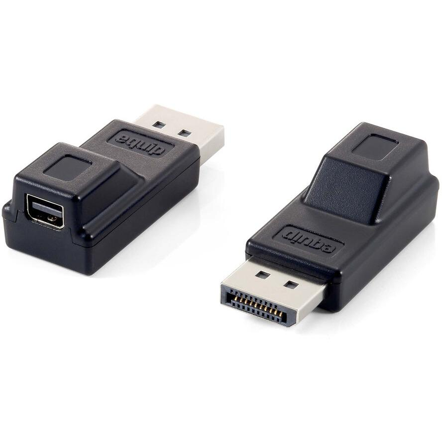 Equip 118916 adapter za promjenu tipa priključka kabela DisplayPort Mini DisplayPort Crno