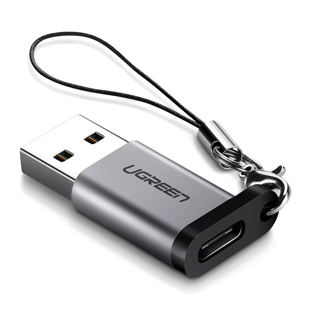 Ugreen 50533 adapter za promjenu tipa priključka kabela USB A USB C Srebro