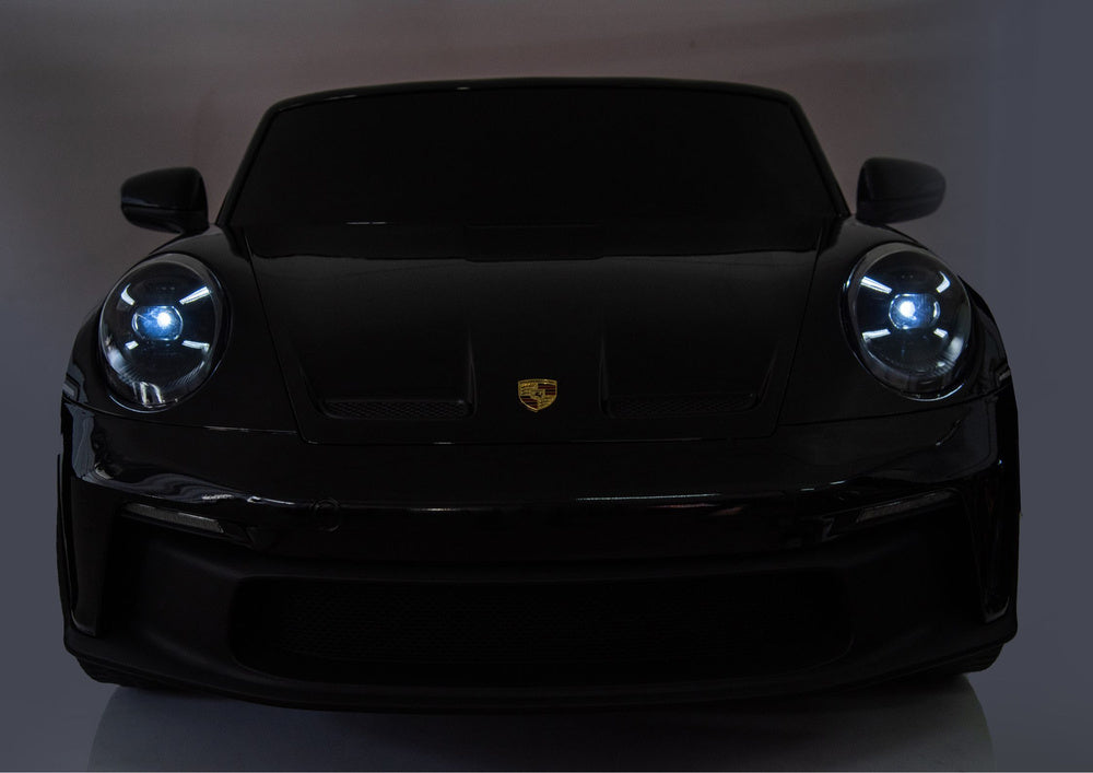Licencirani auto na akumulator DK-P911 Porsche GT3 - dvosjed- crnii/lakirani
