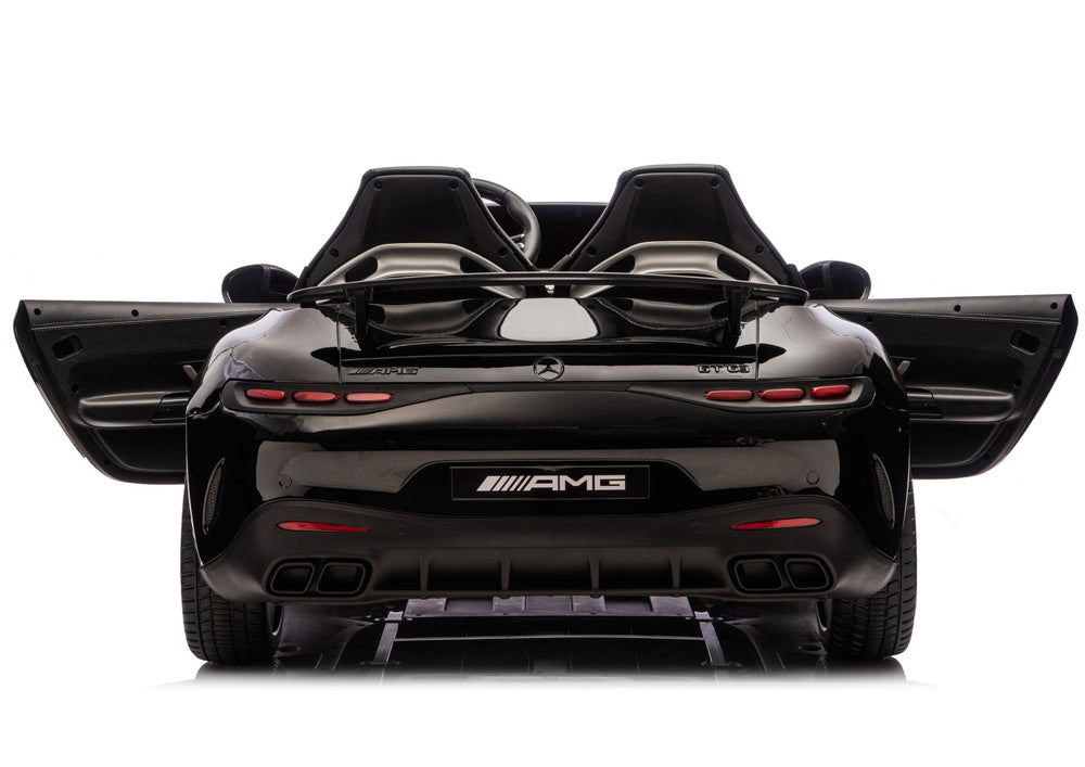 Licencirani auto na akumulator Mercedes GT63 AMG DK-GT63 24V - dvosjed - crni/lakirani