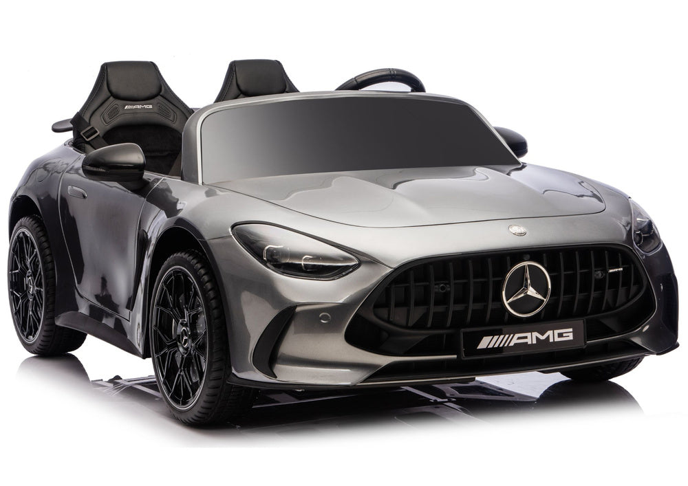 Licencirani auto na akumulator Mercedes GT63 AMG DK-GT63 24V - dvosjed - sivi/lakirani