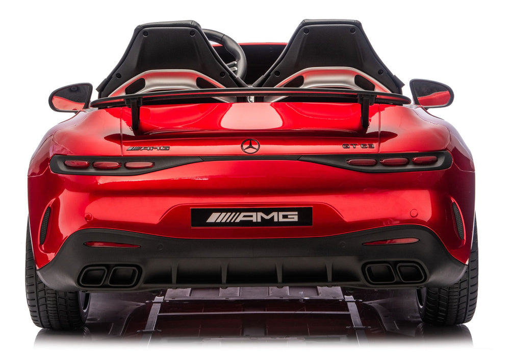 Licencirani auto na akumulator Mercedes GT63 AMG DK-GT63 24V - dvosjed - crveni/lakirani