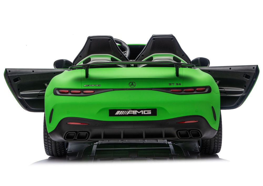 Licencirani auto na akumulator Mercedes GT63 AMG DK-GTQ63 24V - dvosjed - zelena/mat