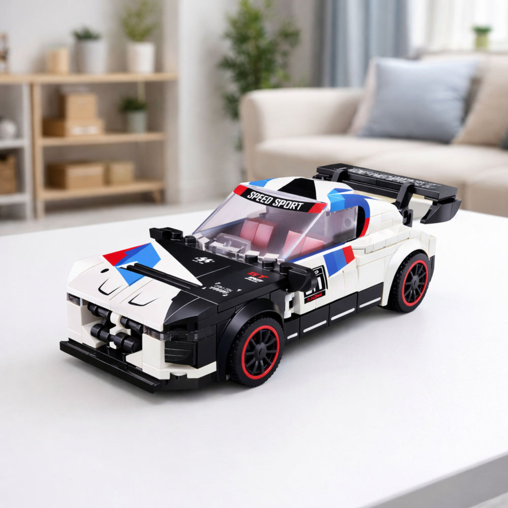 Kockice za slaganje 2 u 1 auto-robot SPEED - 320 elemenata