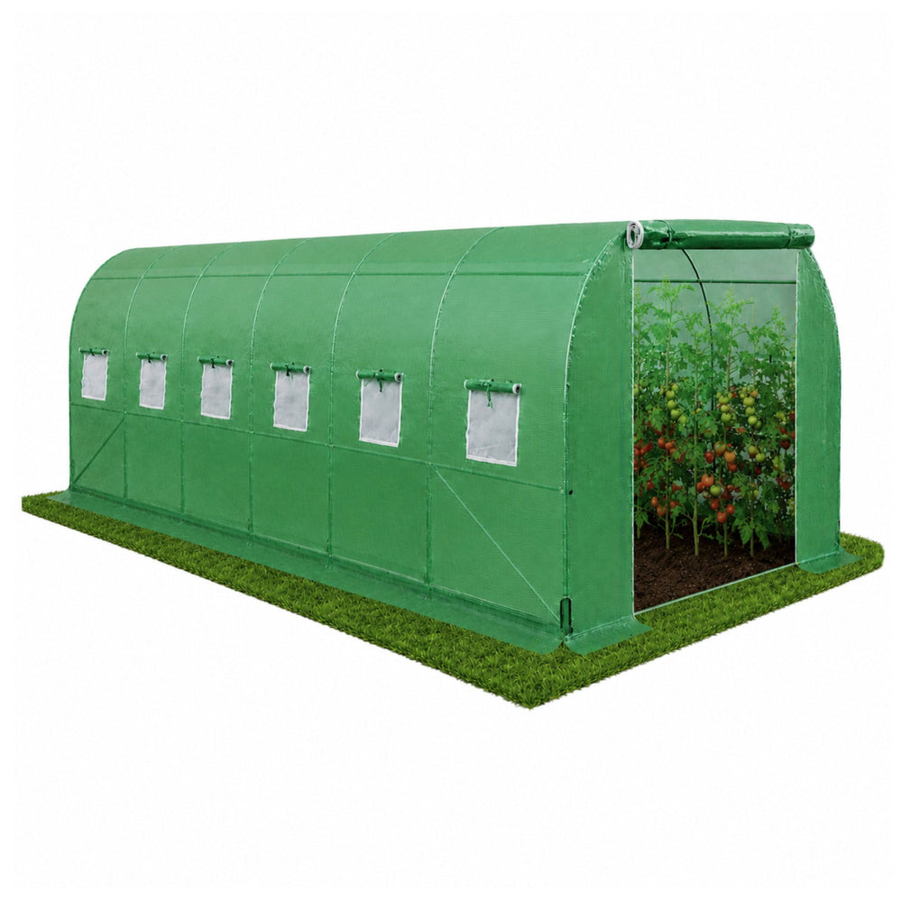 Vrtni plastenik 6 x 3 x 2M PRO FRAME - 18M² - zeleni
