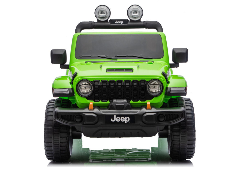 Licencirani auto na akumulator Jeep Rubicon 4x200W 24V - zeleni