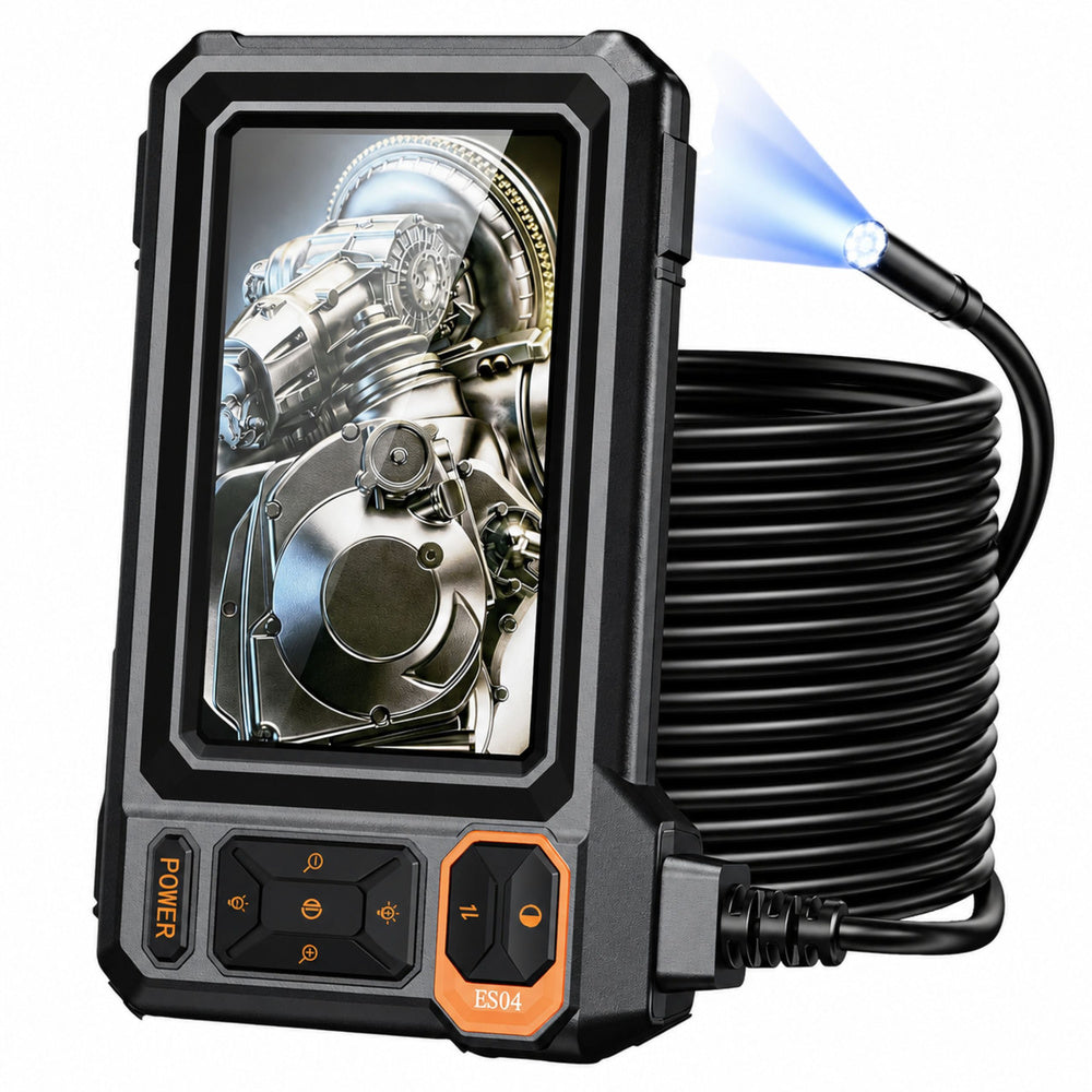 Inspekcijski endoskop s kamerom 8 LEDs LCD 4.3'' IP67