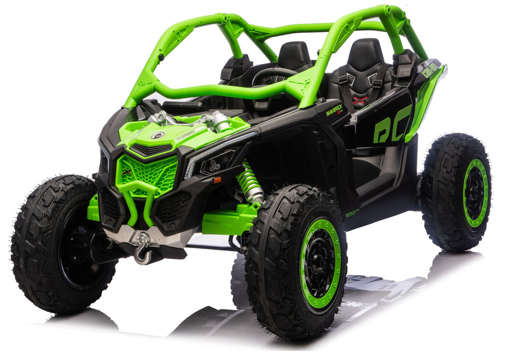 Buggy na akumulator Maverick CAN-AM Turbo RS 4x4 AIR - dvosjed - zeleni