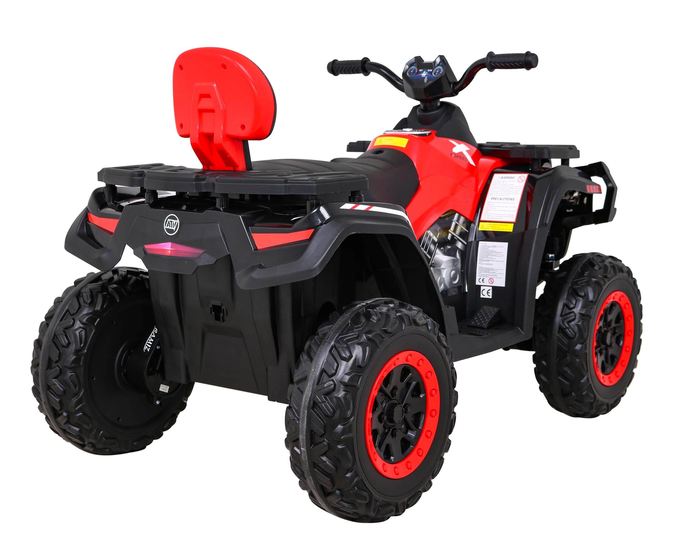 Quad na akumulator XT-SPEED 4x4 - crveni