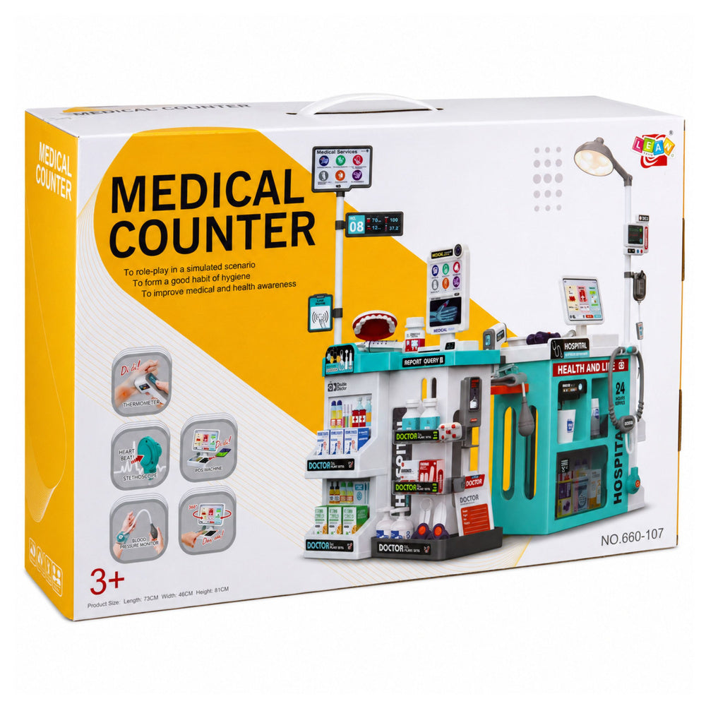 Veliki medicinski set za igru sa 77 elemenata - 81 cm