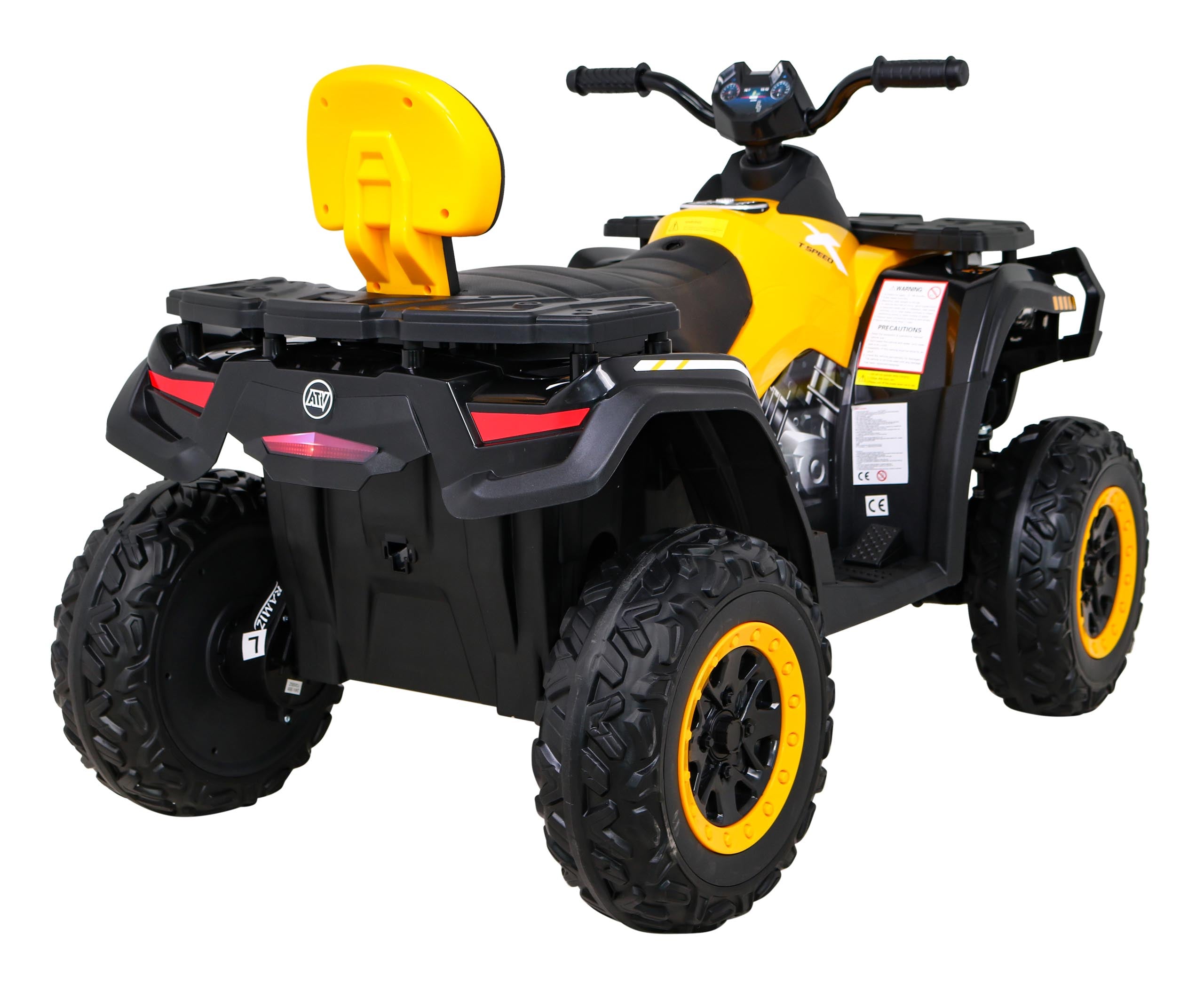 Quad na akumulator XT-SPEED 4x4 - žuti