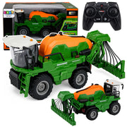 Agricultural Harvester with Sprayer Spraying Function Lights Sounds 1:24