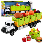 Green Food Transport Truck 1:55