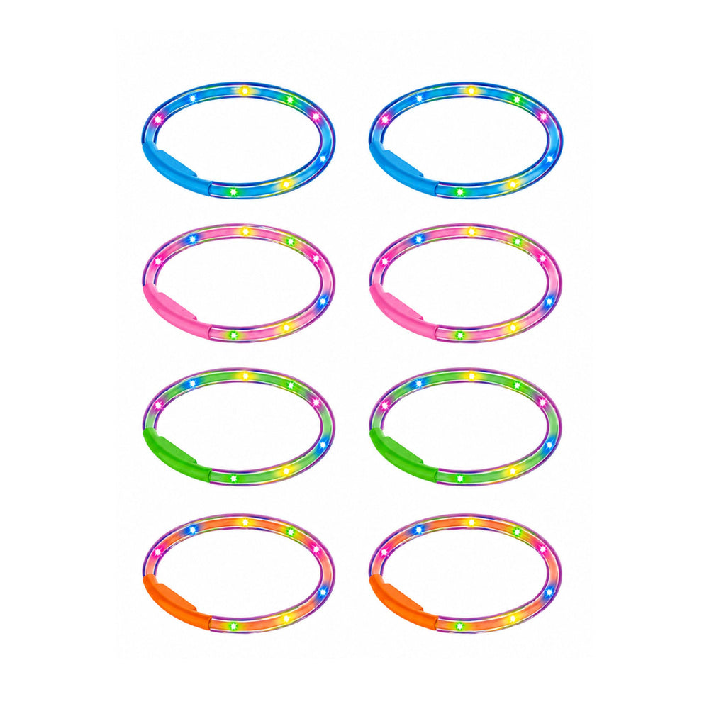 Ringo Throwing Skill Game for Kids LED Glowing Hoops Posts