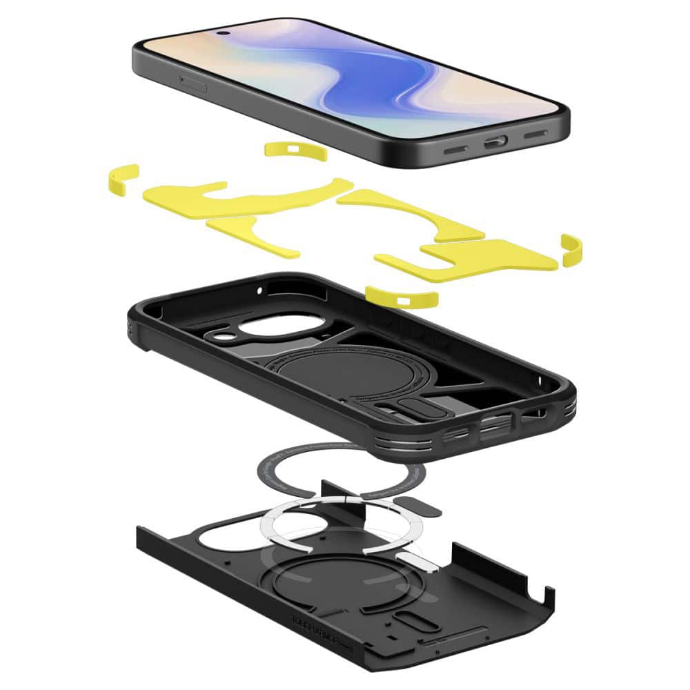 Spigen Tough Armor MagSafe (ACS11280) maska za Google Pixel 10a - Crna