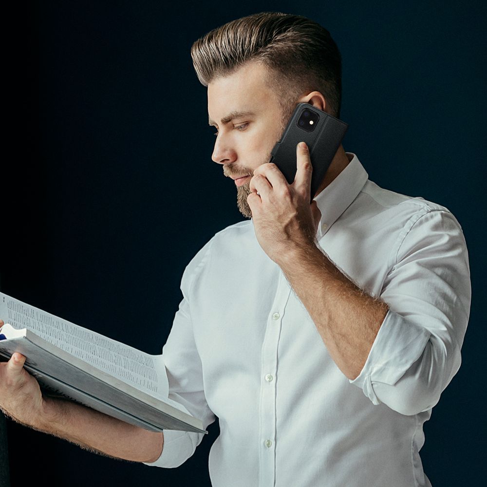 TECH-PROTECT WALLET OTVÍRACÍ POUZDRO PRO REALME 9 4G / 9 PRO+ PLUS ČERNÉ