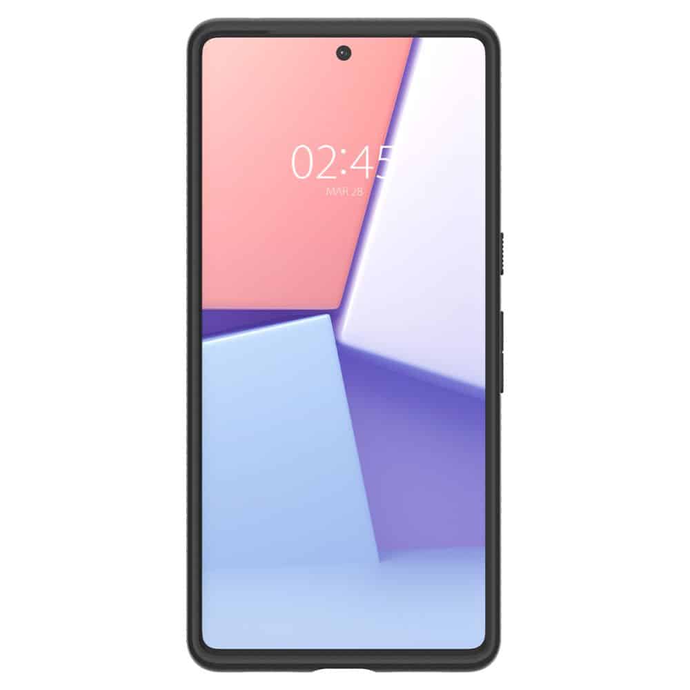 SPIGEN LIQUID AIR POUZDRO PRO GOOGLE PIXEL 7 PRO - MATNÁ ČERNÁ
