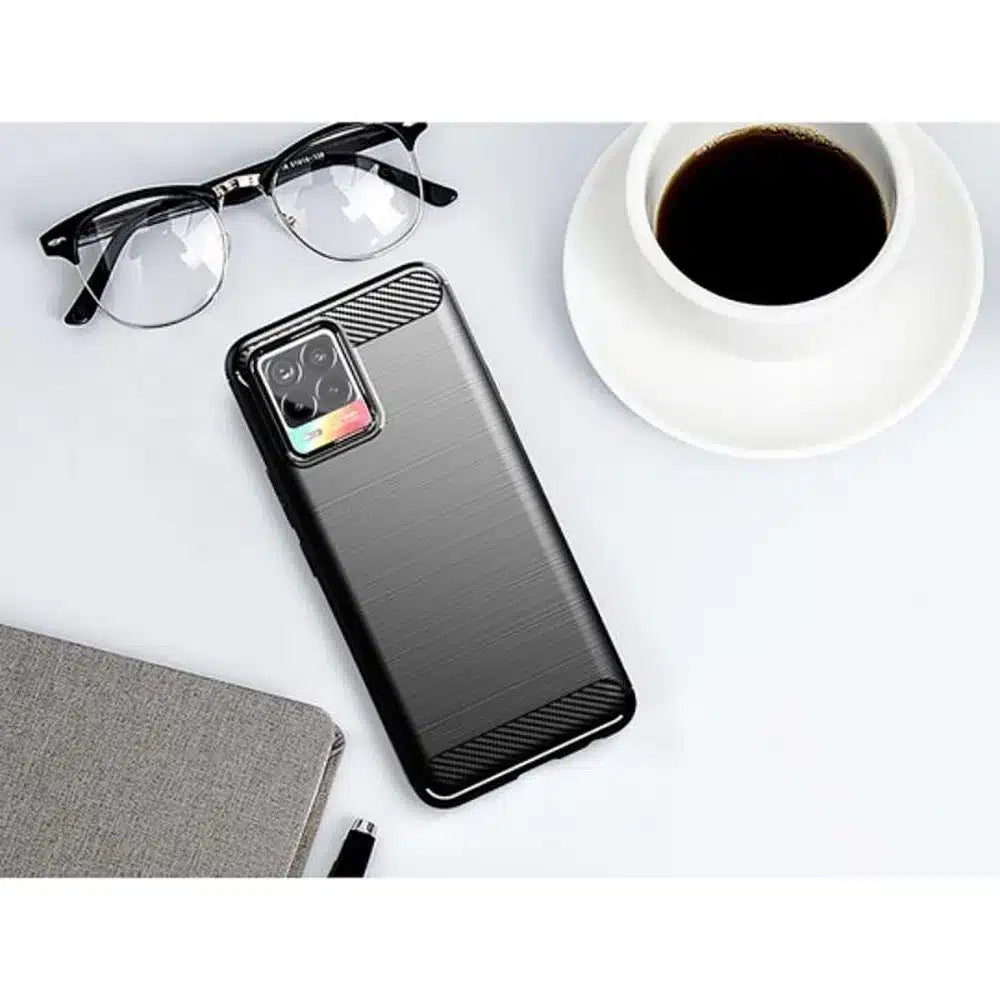 CARBON pouzdro na REALME 8 černé
